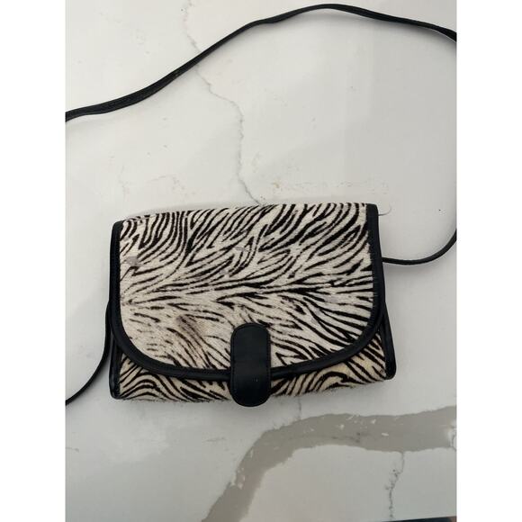 Animal Print Handbag Faux Fur Small Gino Shoulder Bag Clutch Purse Whimsygoth - Picture 1 of 5